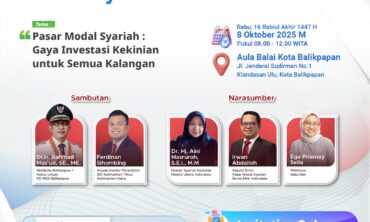 Roadshow Pasar Modal Syariah Chapter Balikpapan